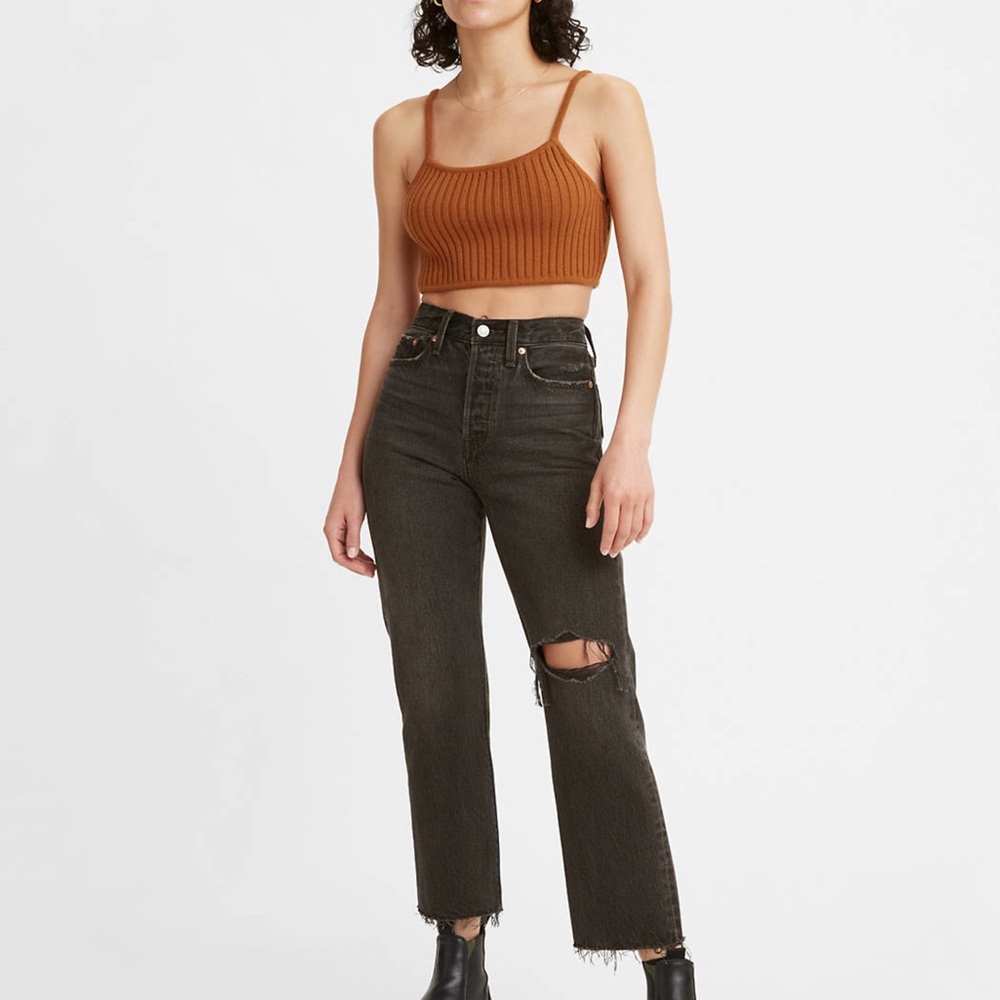 Levis High Rise Wedgie Straight Jeans